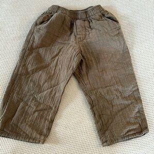 Zara toddler brown pants - 2-3 years